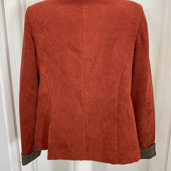 Perceptions New York suede look blazer size 8 - Picture 6 of 6
